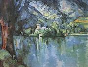 The Lac d'Annecy Paul Cezanne